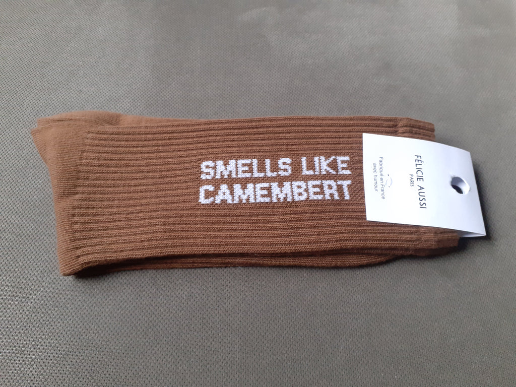Socks - Smells Like CAMEMBERT - brown 40/45