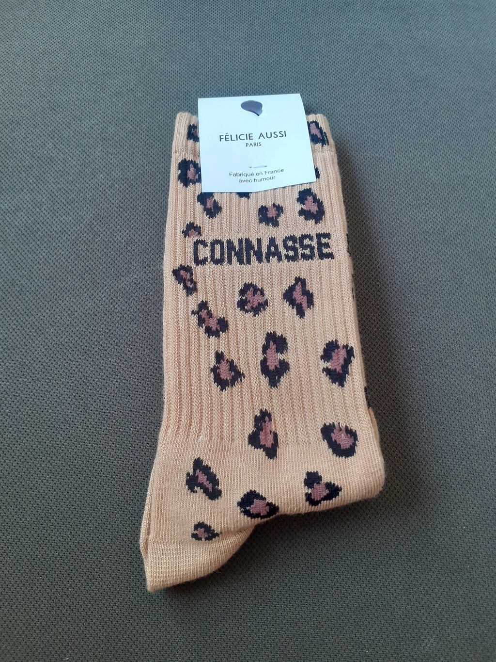Chaussettes - CONNASSE - léopard 36/40