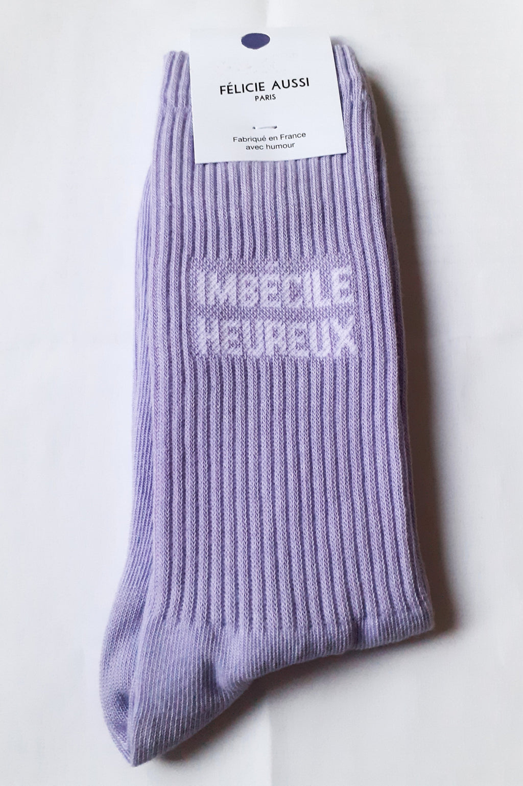 Chaussettes - Imbécile Heureux - lilas 40/45