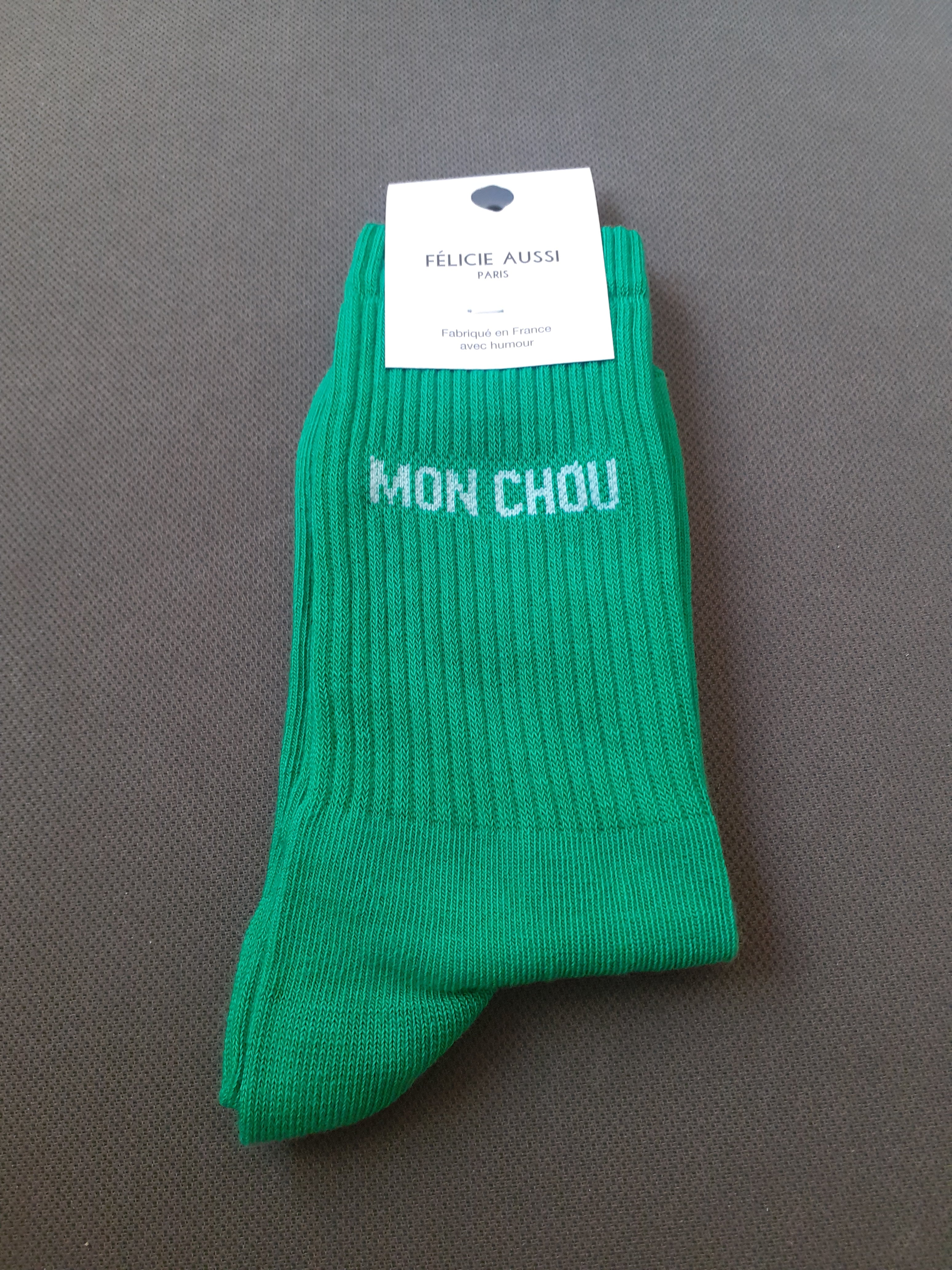 Chaussettes - MON CHOU - vert 36/40
