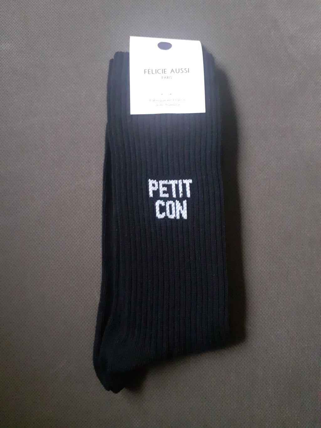 Socks - PETIT CON - black 40/45