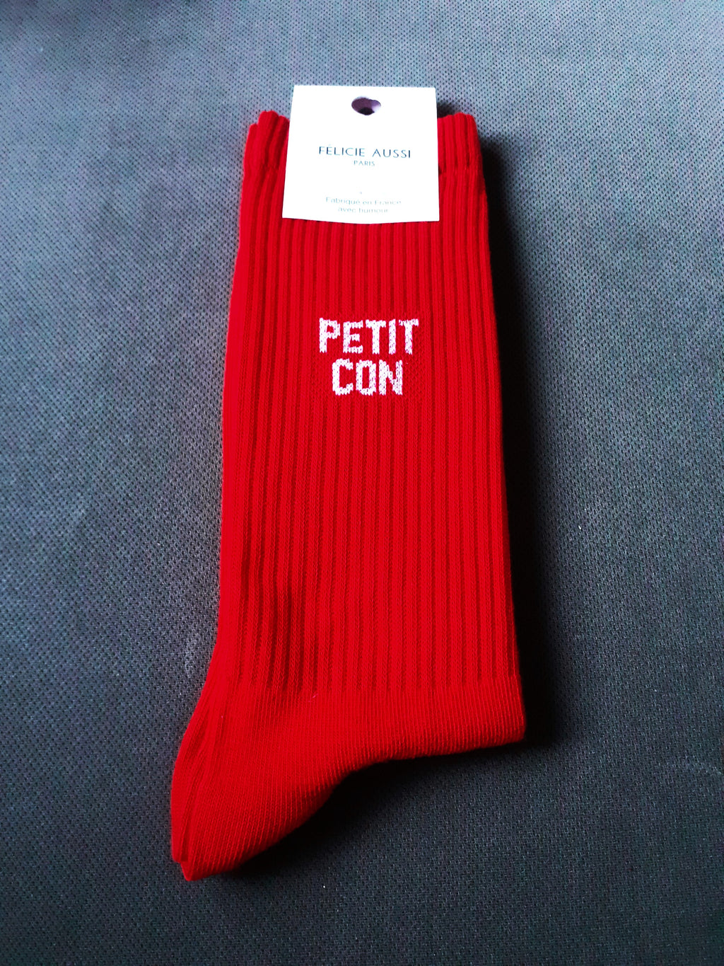 Socks - PETIT CON - red 40/45