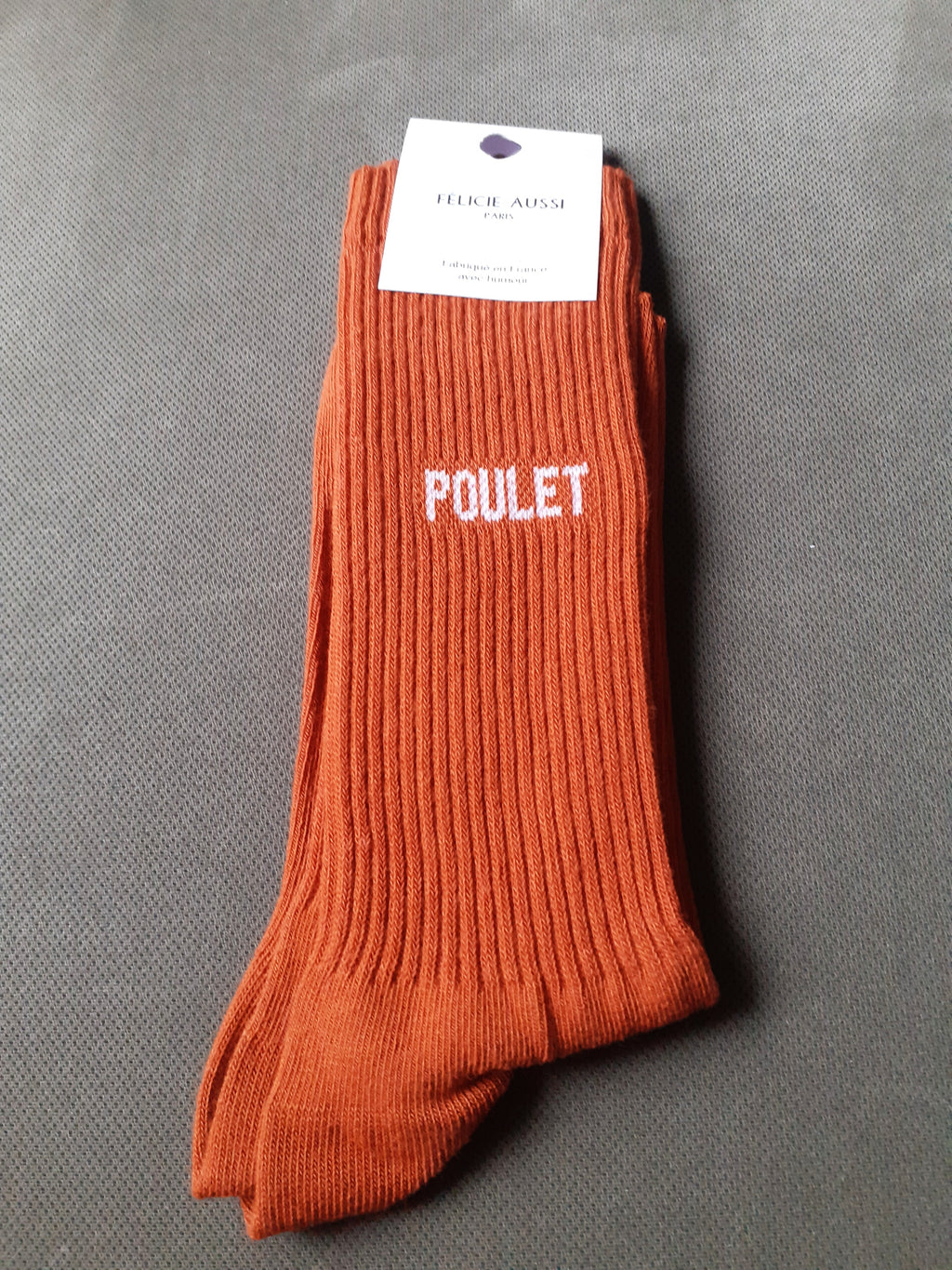 Socks - CHICKEN - cayenne 40/45