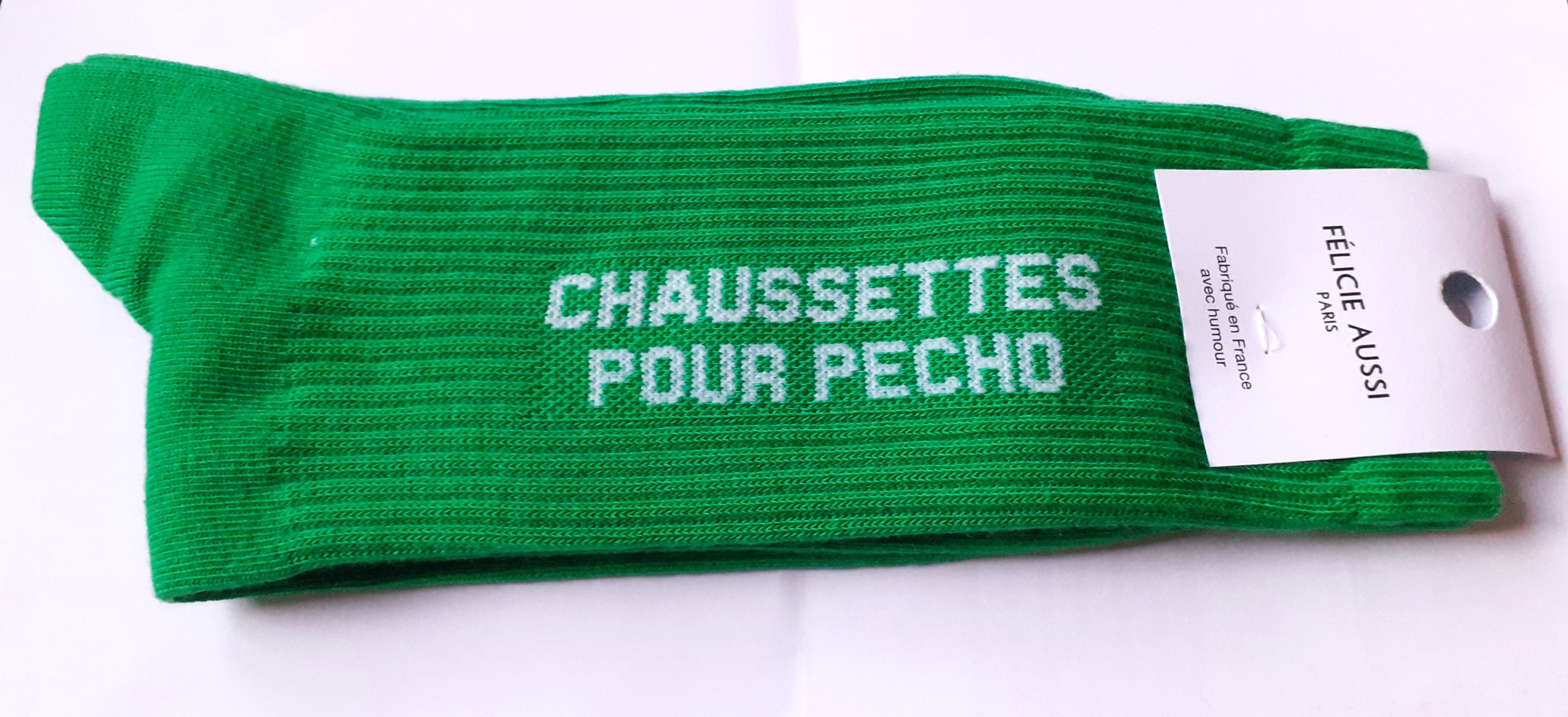 Chaussettes - PECHO - vert 40/45