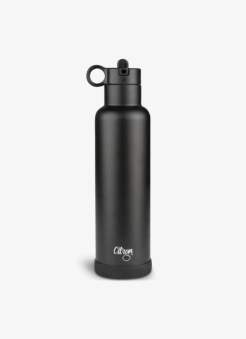 Citron - Bouteille isotherme 750ml - Black (2 bouchons)
