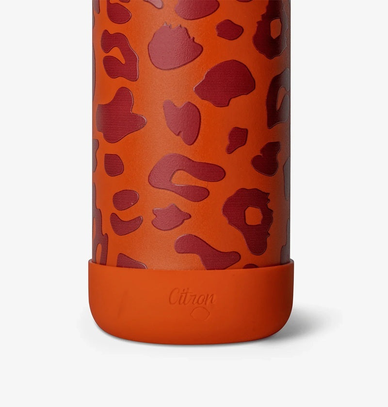 Citron - Bouteille isotherme 750ml - Léopard Brick