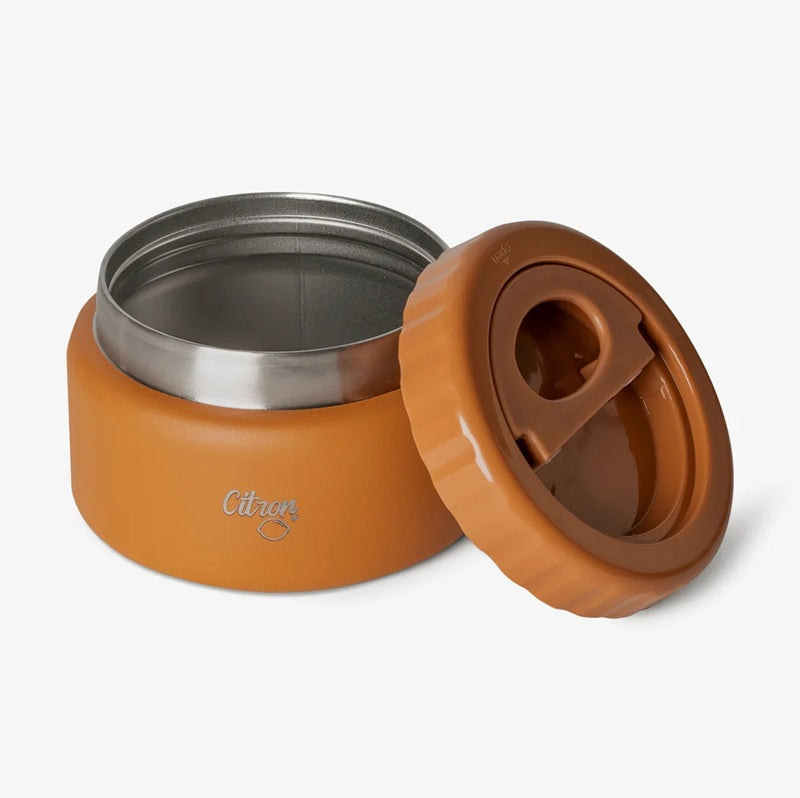Citron - Boîte repas isotherme 250ml - Caramel
