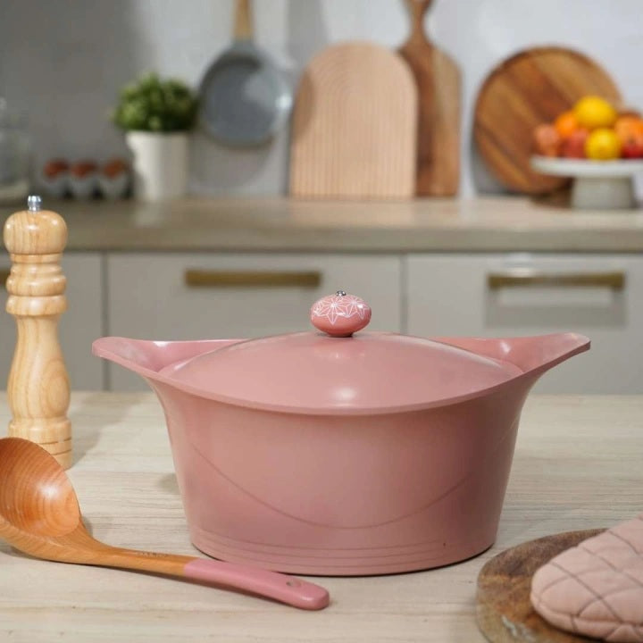 Cookut - Poignée pour Cocotte - Géométrique Rose