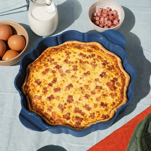 Cookut plat à tarte bleu myrtille