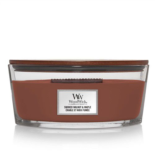 Woodwick Ellipse Smoked Walnut & Maple 453gr