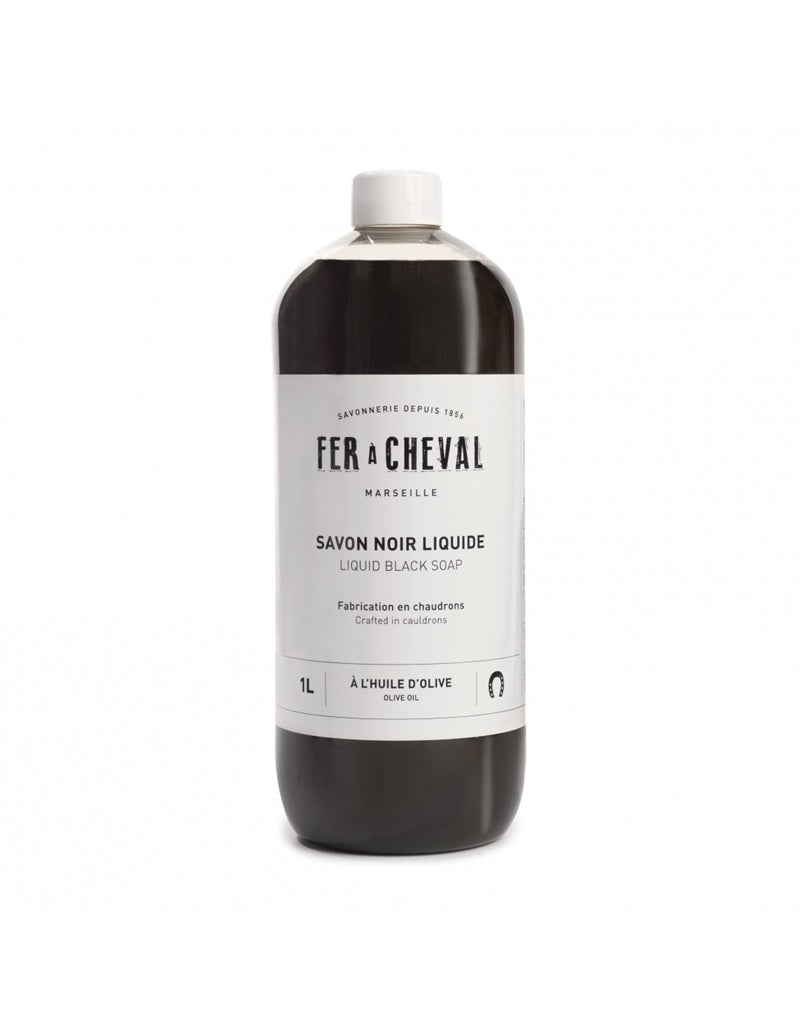 Fer à Cheval - Savon Noir 1 Litre (produit nettoyant multi-usages)