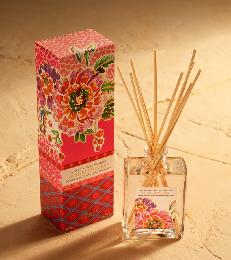 Fragonard Laurier Rose Cèdre Diffuseur 200ml