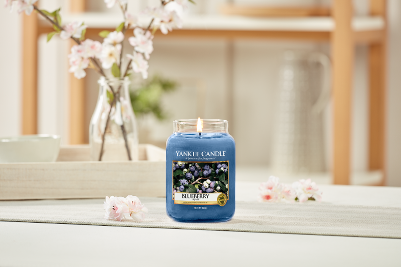 Yankee Candle Blueberry 623g - Large Jar