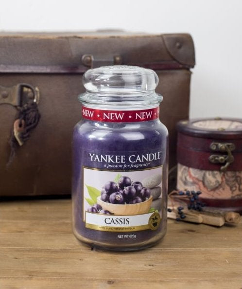 Yankee Candle Blackcurrant 623g - Large Jar