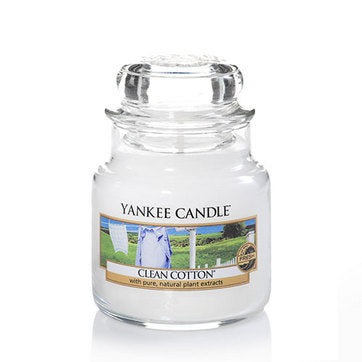 Yankee Candle Clean Cotton 104g - Small Jar