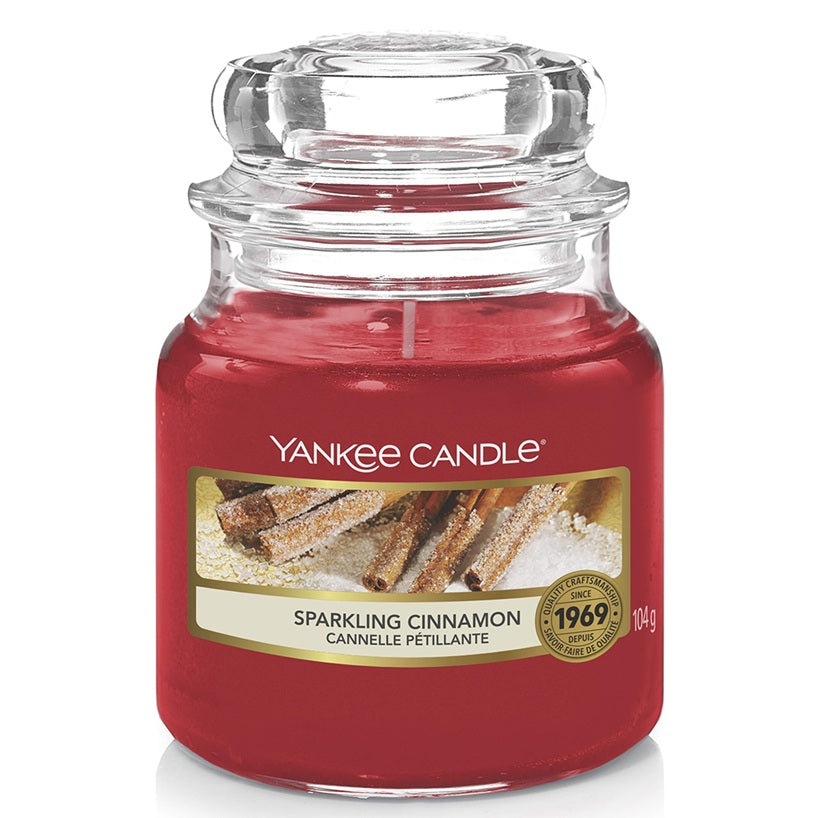 Yankee Candle Sparkling Cinnamon 104g - Small Jar