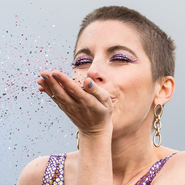 Si Si La Paillette - Glitter - Purple Rain