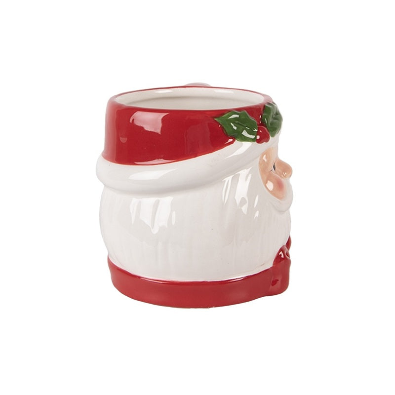 Clayre & Eef mug 300ml Tête Père Noël