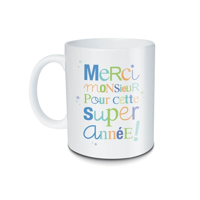 Mug 300ml – Merci Monsieur pour cette super année