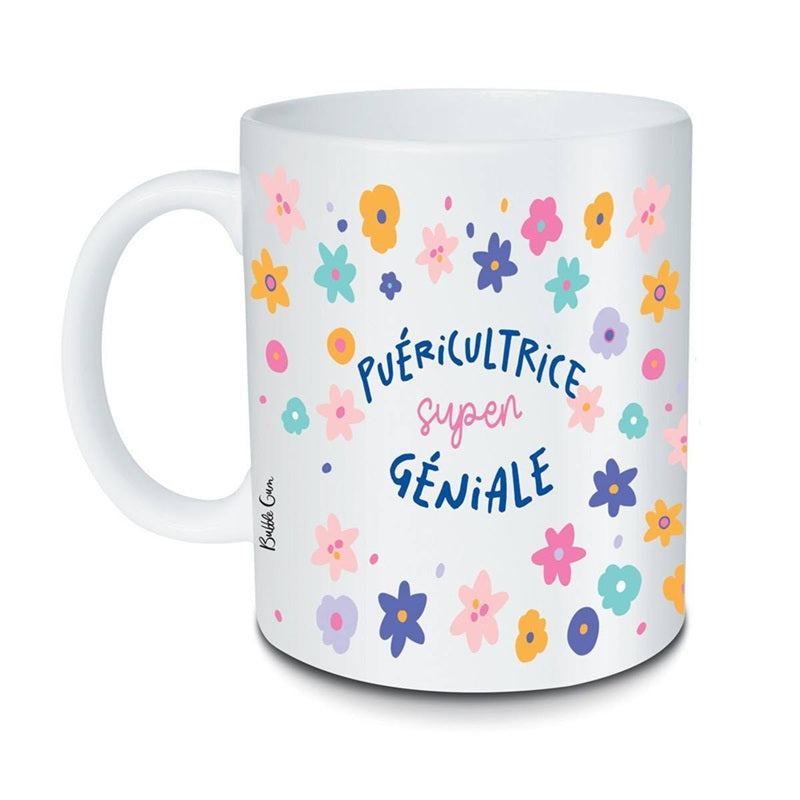 Mug 300ml – Puéricultrice Super Géniale