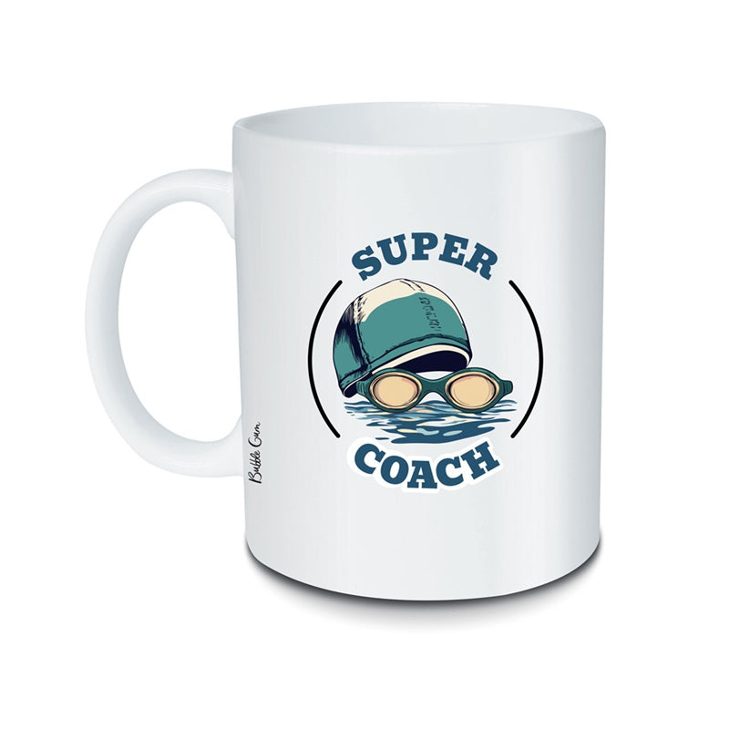 Mug 300ml – Super Coach (Natation)