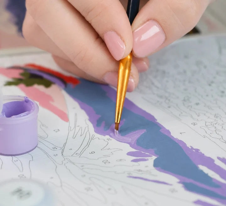 Peinture par numéros Coffret Pagode du Mont Fuji