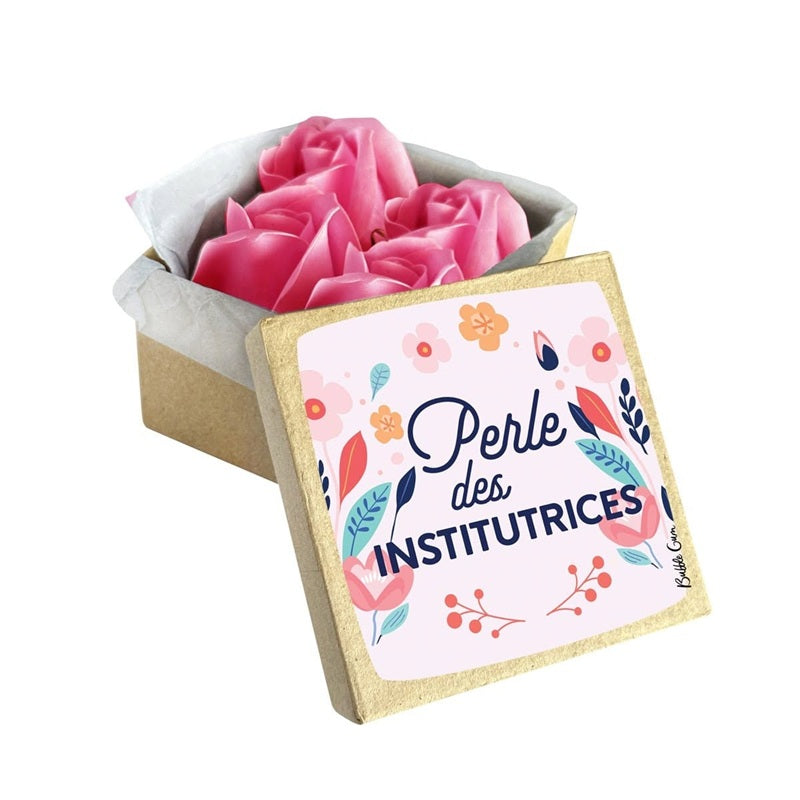 Boîte carrée PM - Perle des Institutrices