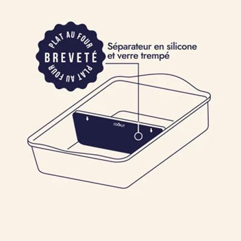 Plat à four ajustable Cookut – Moka