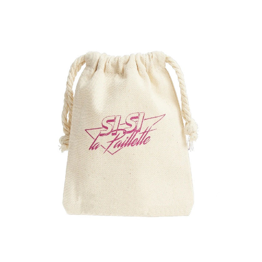 Si Si La Paillette - Organic Cotton Pouch Small