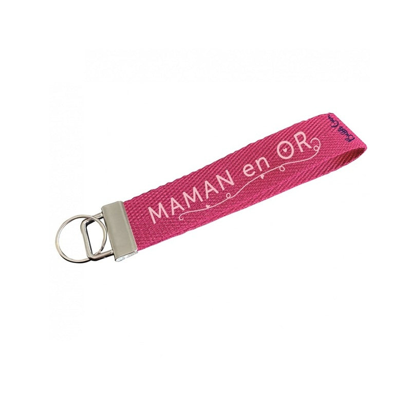 Cotton keychain - Golden Mom