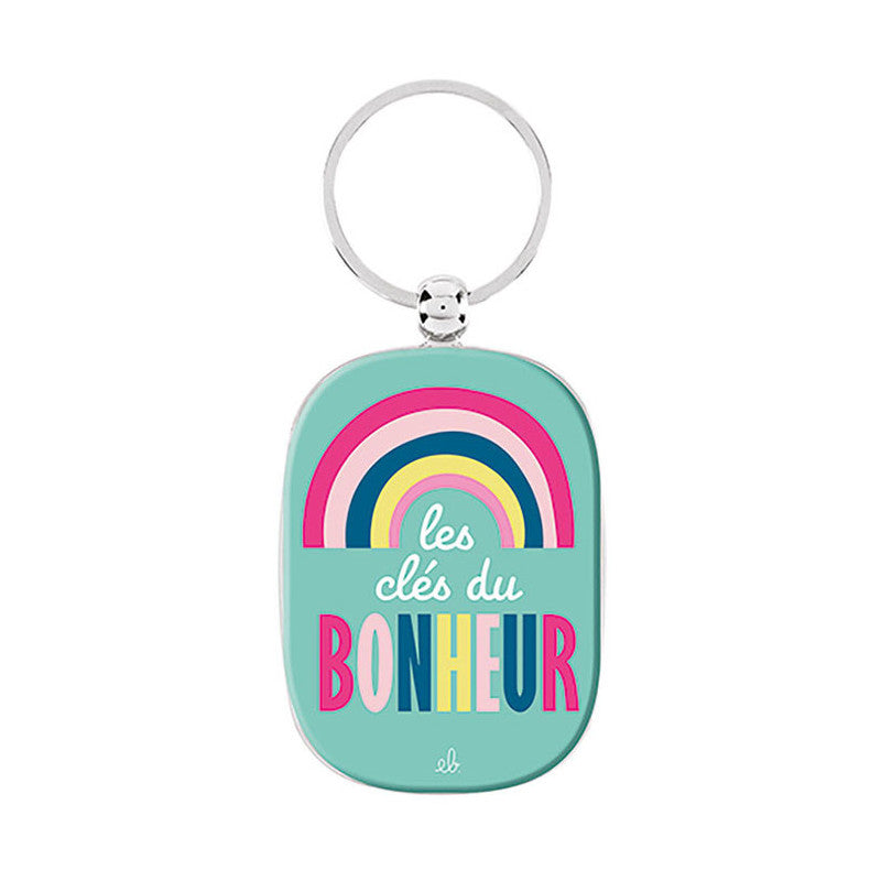 OPAT Keyring - The Keys to Happiness (rainbow)