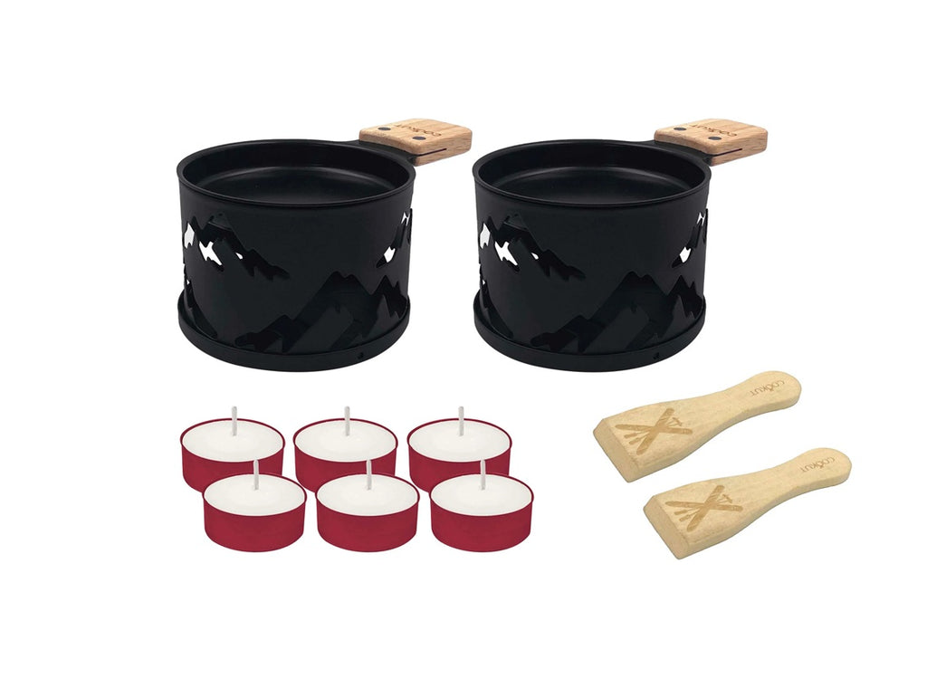 Candlelight Raclette - Mountain Set - Black (Avalanche)