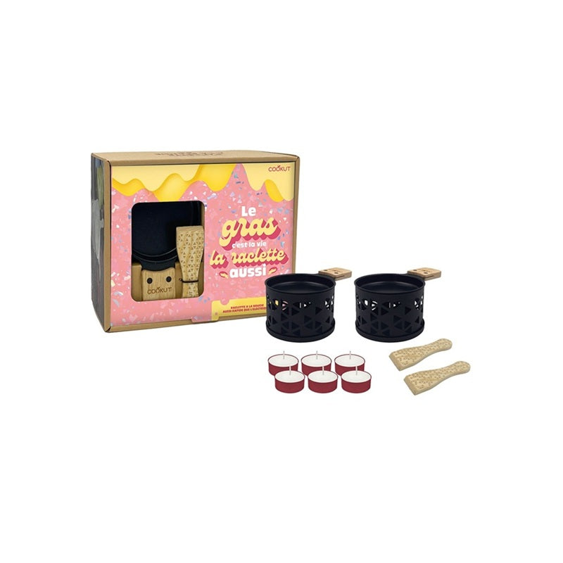 Candlelight Raclette - Origami Set - Black (The Fat)