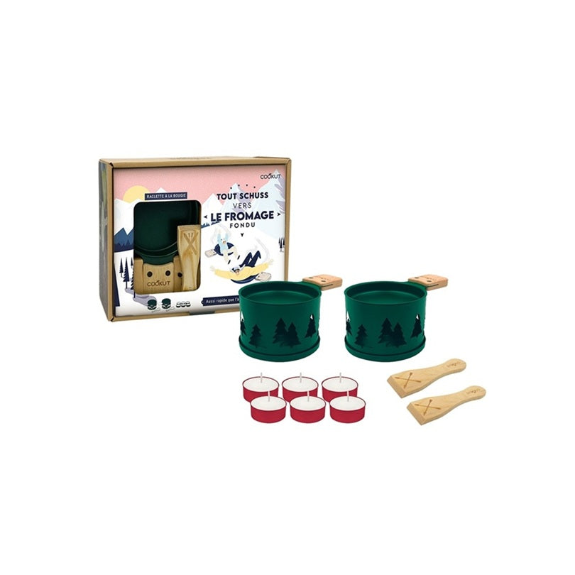 Candlelight Raclette Maker - Fir Tree Box - Green (Tout Schuss)