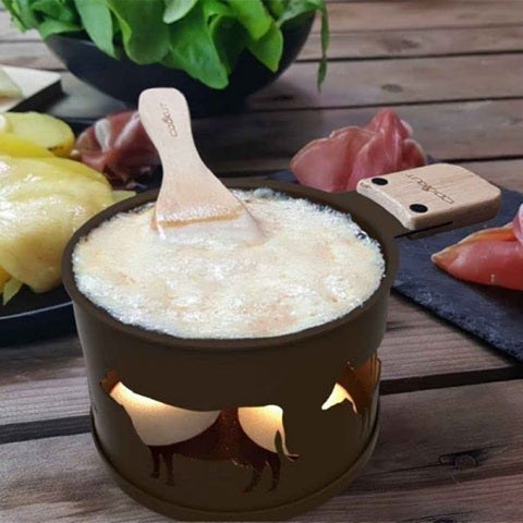 Candlelight Raclette - Cow Box - Taupe