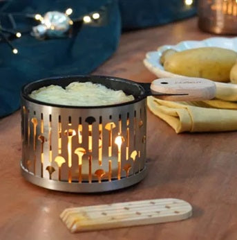 Raclette à la bougie - Coffret Champagne