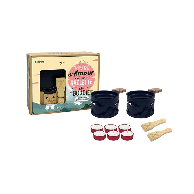 Candle Raclette - Mountain Set - Black (Love)