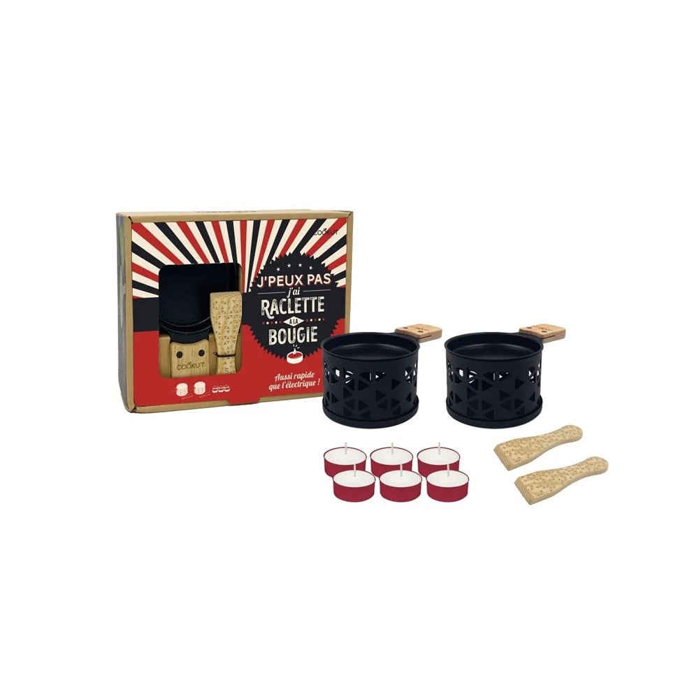 Candle-powered Raclette - Origami Box Set - Black