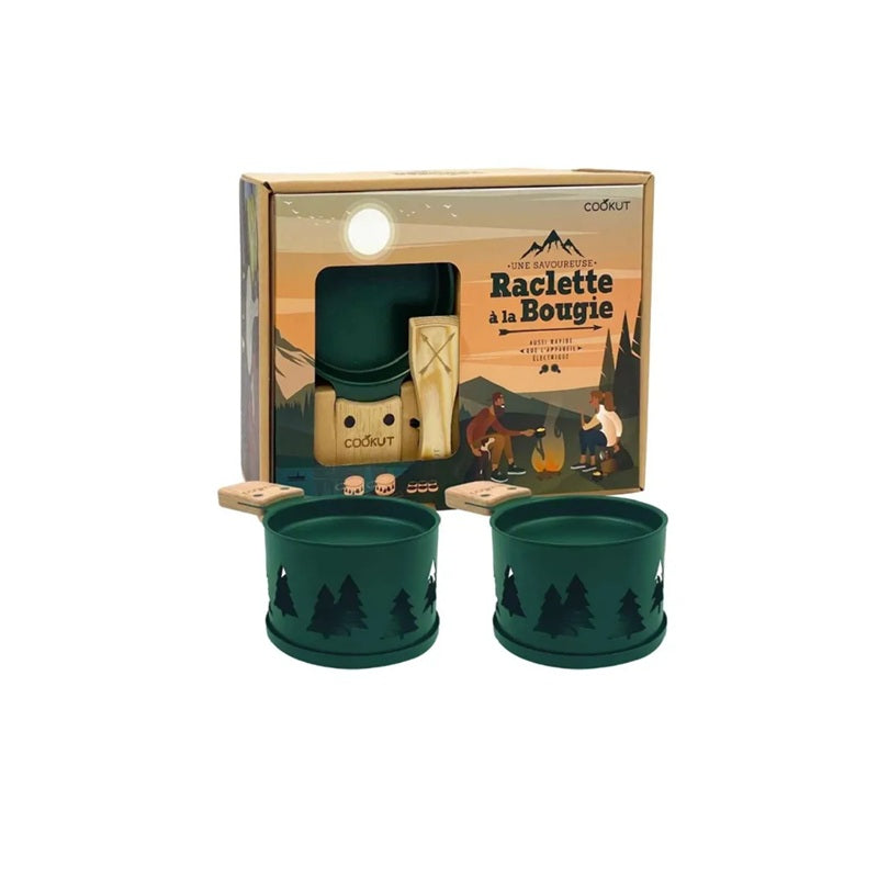 Candlelight Raclette - Fir Tree Gift Set - Green