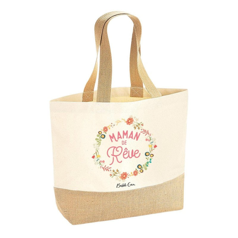 Cotton/Jute Bag - Dream Mom