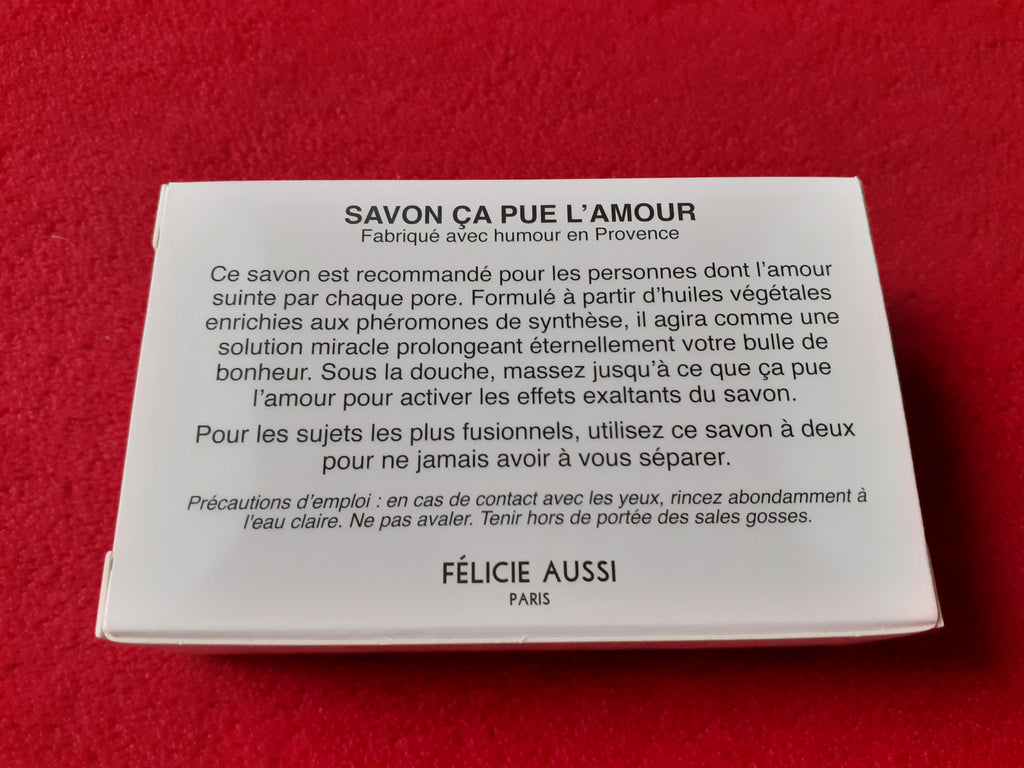 Félicie Aussi - SOAP 125 gr - LOVE STINKS