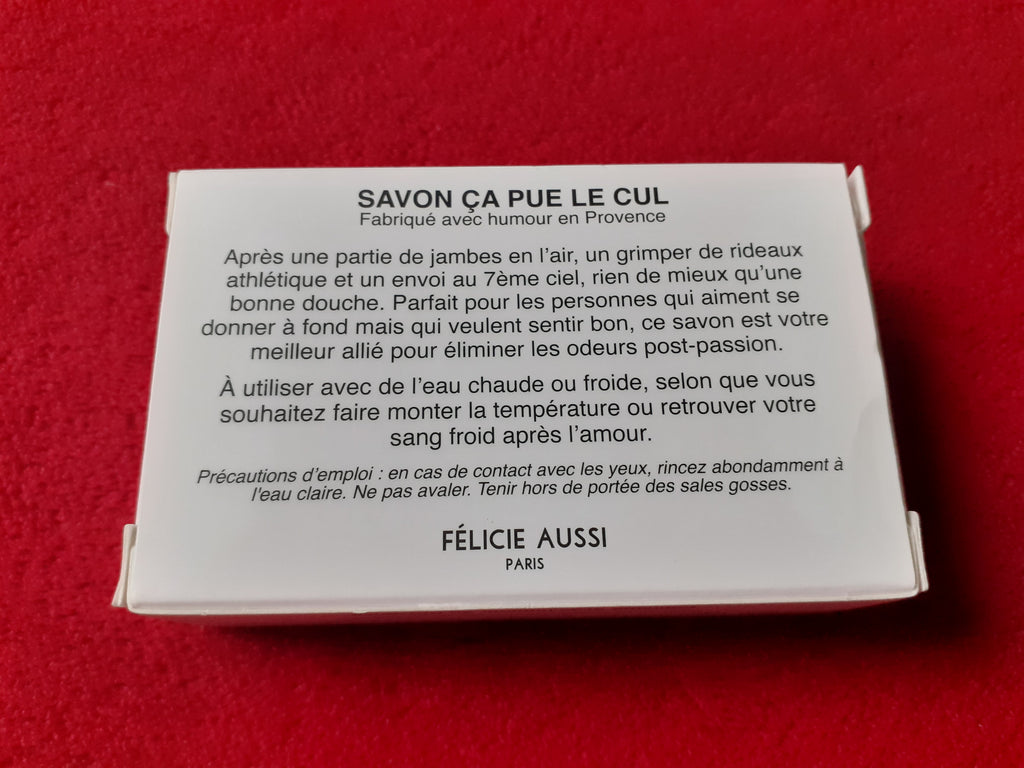 Félicie Aussi - SOAP 125 gr - IT STINKS LIKE ASS