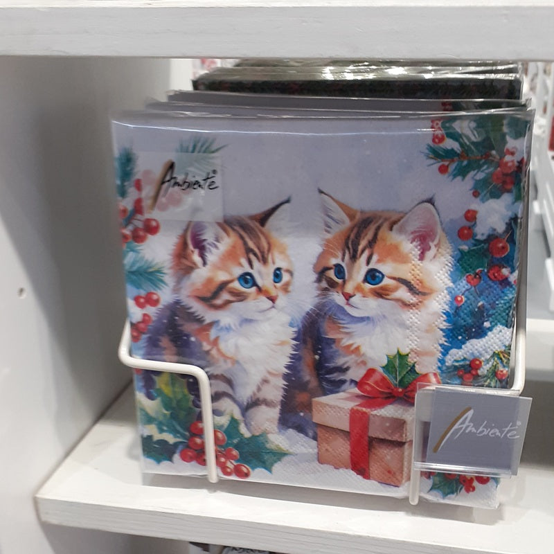 Serviettes en papier Kitty Gift