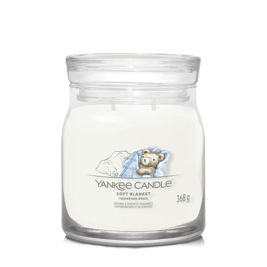 Yankee Candle Soft Blanket 368g - Medium 2-wick Signature Candle