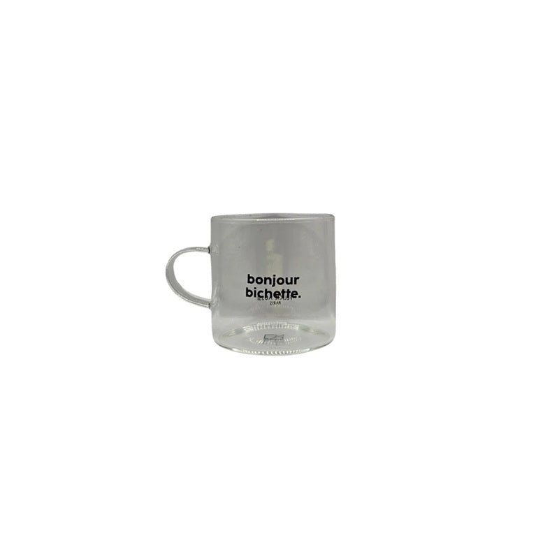 Félicie Aussi - Tasse en verre 80ml – BONJOUR BICHETTE