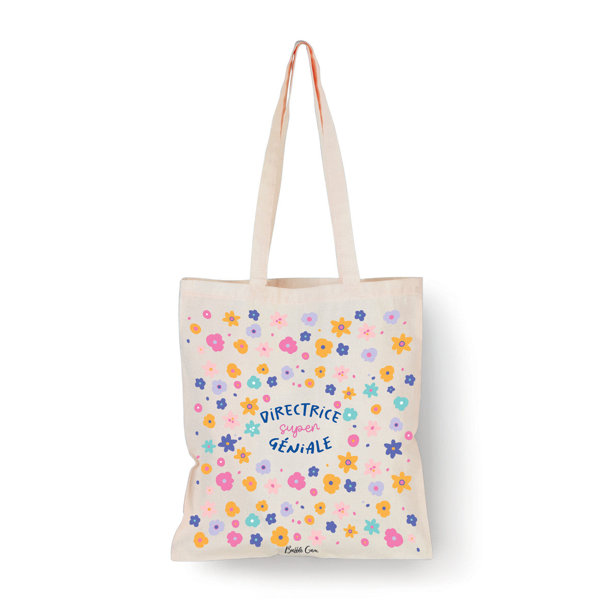 Tote bag naturel - Directrice Super Géniale