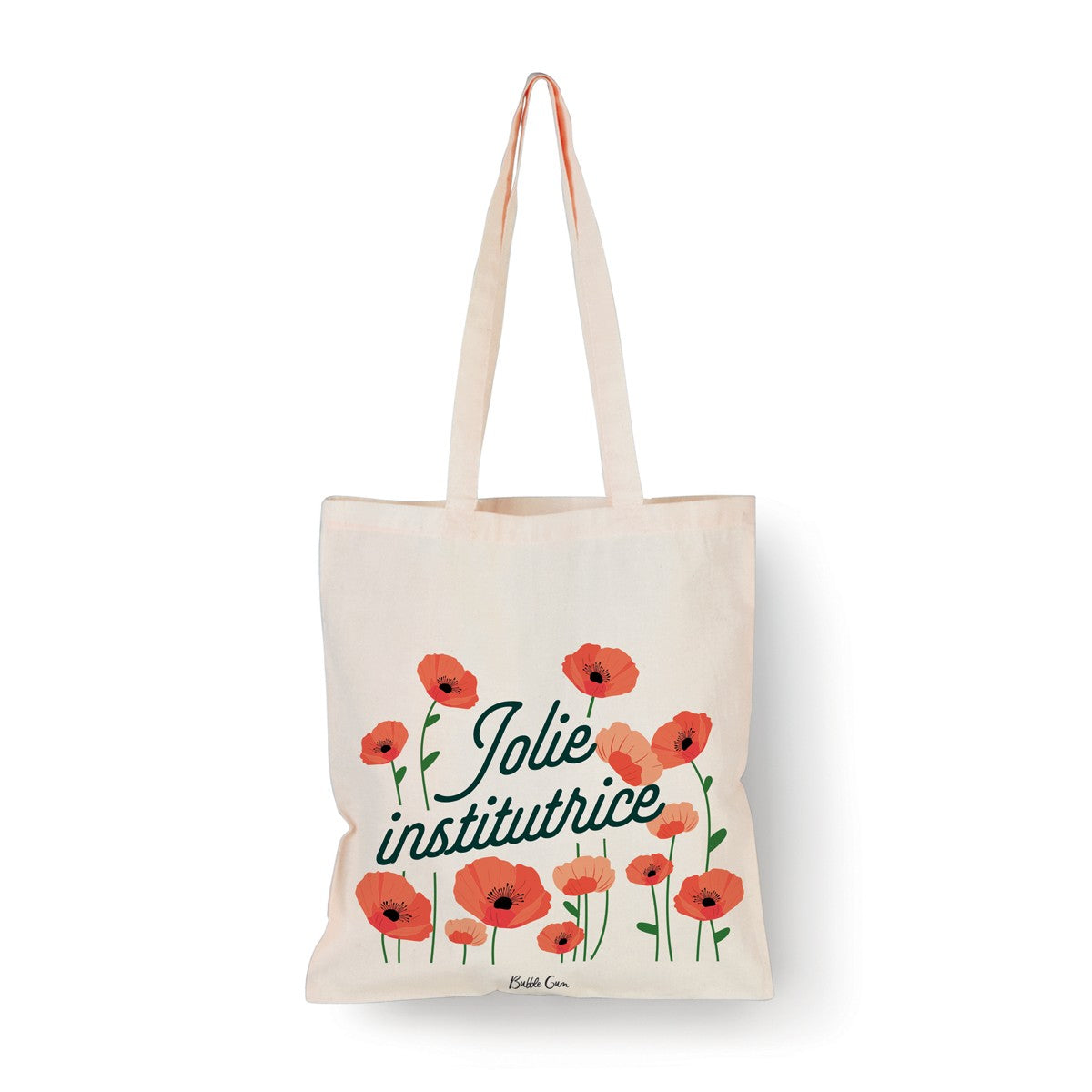 Tote bag naturel - Jolie Institutrice