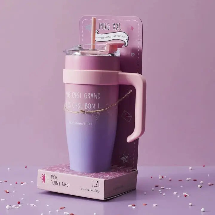 Travel Mug isotherme XXL - Plus c'est grand, plus c'est bon !