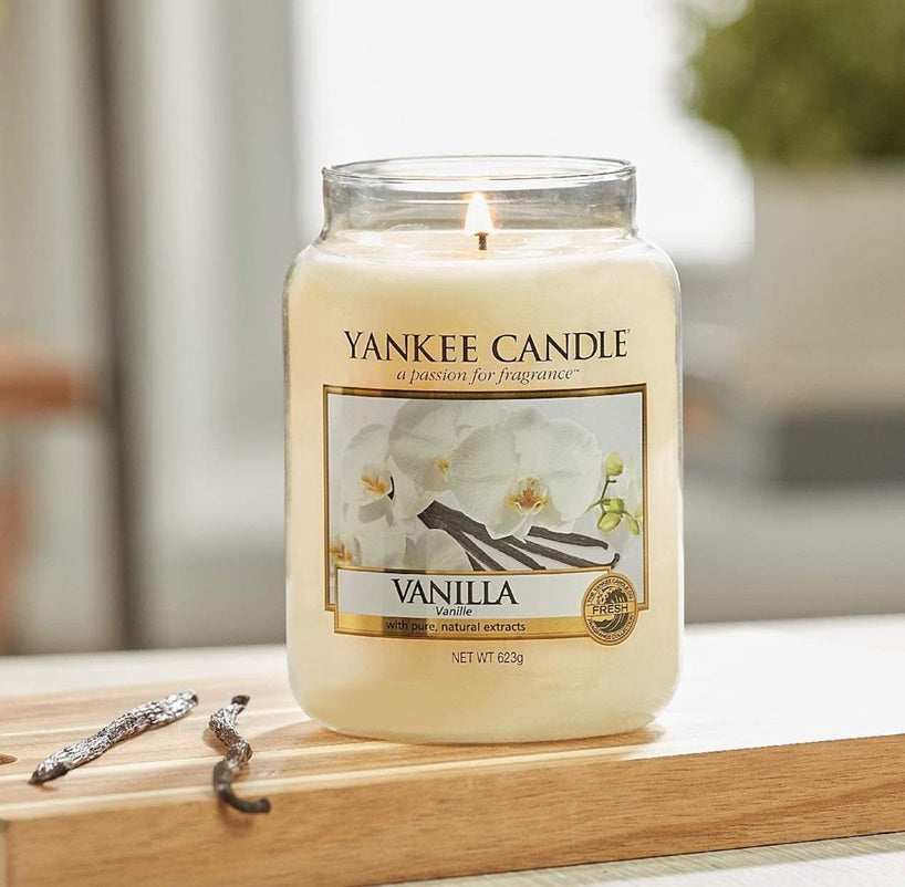 Yankee Candle Vanilla 623g - Large Jar