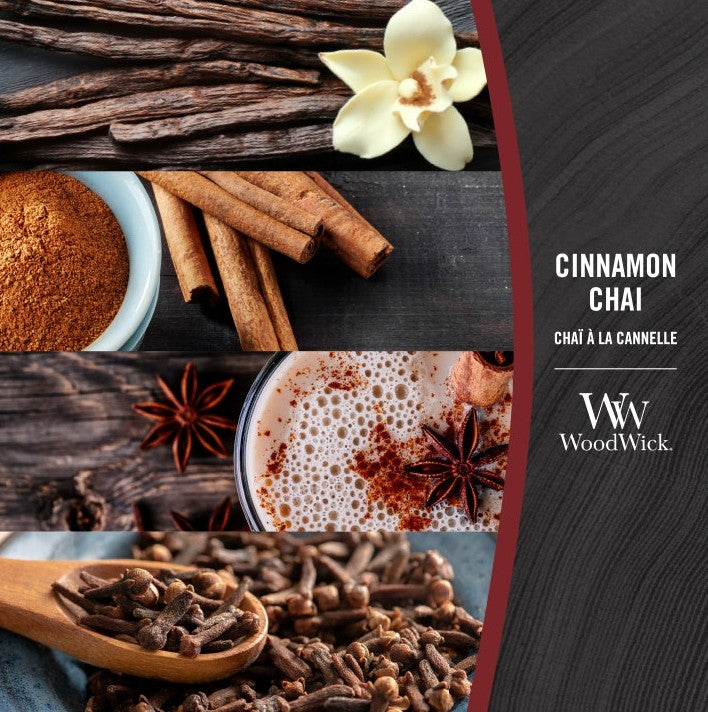Woodwick Large Cinnamon Chai 609g
